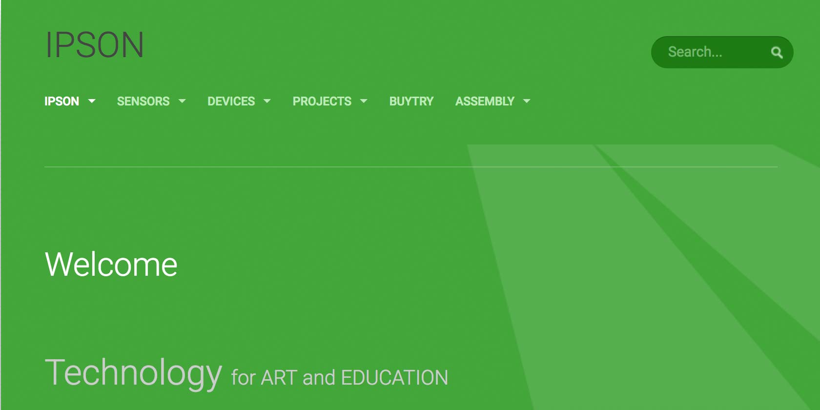 New ipson website – Technology for Art and Education